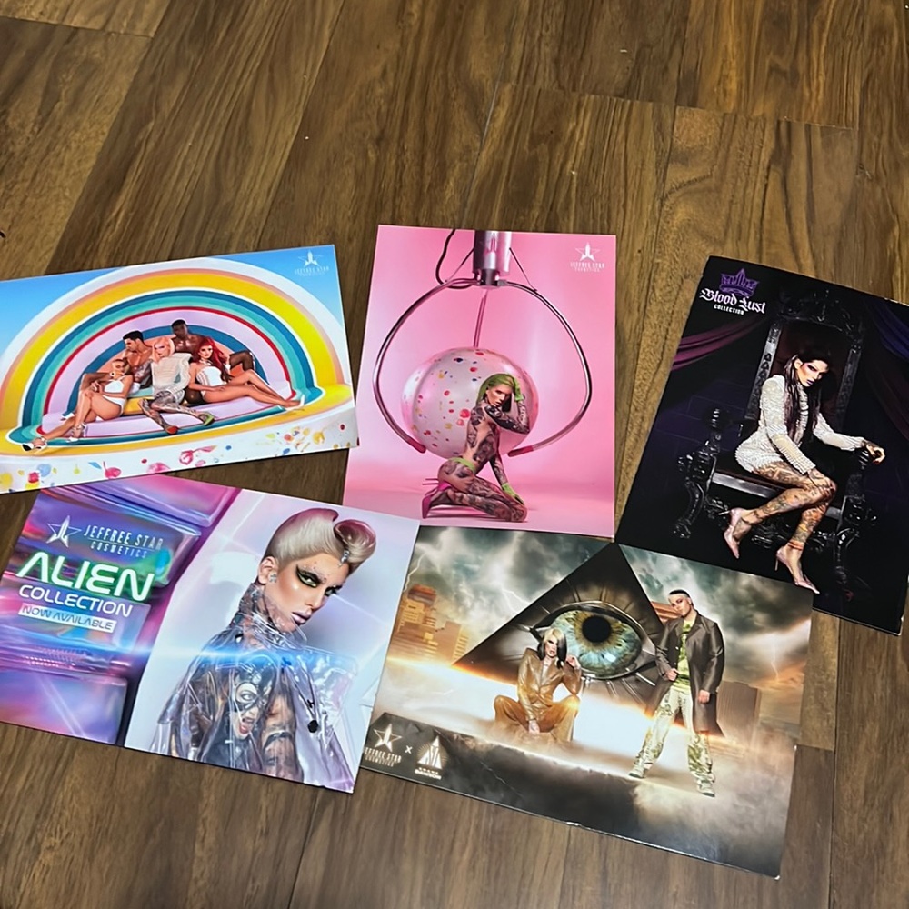 Jeffree star postcards